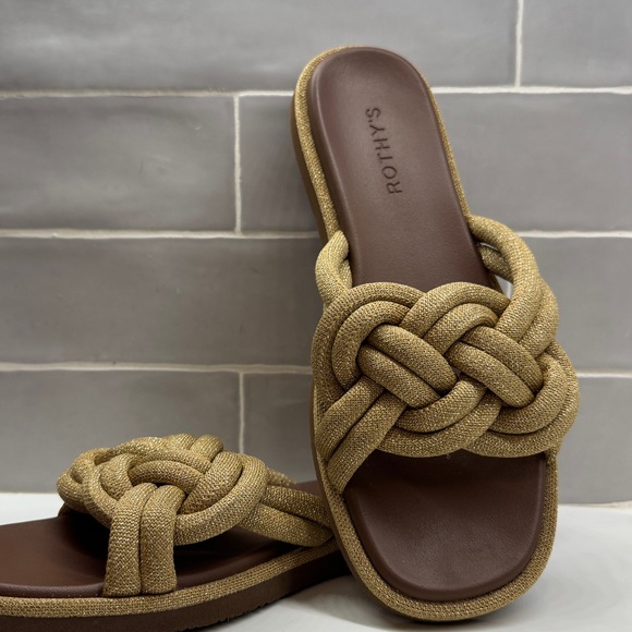 Rothy's The Summer Sandal Golden Sun - Picture 1 of 12